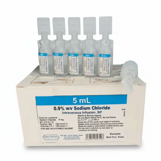 [204474] 0.9% Sodium Chloride Injection BP-5ml Ampule